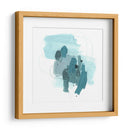 Aqua Stellar I - June Erica Vess | Cuadro decorativo de Canvas Lab