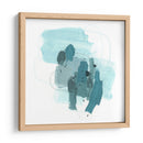 Aqua Stellar I - June Erica Vess | Cuadro decorativo de Canvas Lab