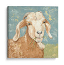 Cabra De Granja Marrón - Jade Reynolds | Cuadro decorativo de Canvas Lab