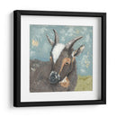 Cabra De Granja De Vida Gris - Jade Reynolds | Cuadro decorativo de Canvas Lab