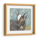 Cabra De Granja De Vida Gris - Jade Reynolds | Cuadro decorativo de Canvas Lab
