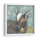 Cabra De Granja De Vida Gris - Jade Reynolds | Cuadro decorativo de Canvas Lab
