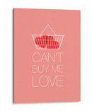 Cant Buy Me Love - Rahma Projekt | Cuadro decorativo de Canvas Lab