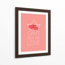 Cant Buy Me Love - Rahma Projekt | Cuadro decorativo de Canvas Lab
