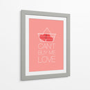 Cant Buy Me Love - Rahma Projekt | Cuadro decorativo de Canvas Lab
