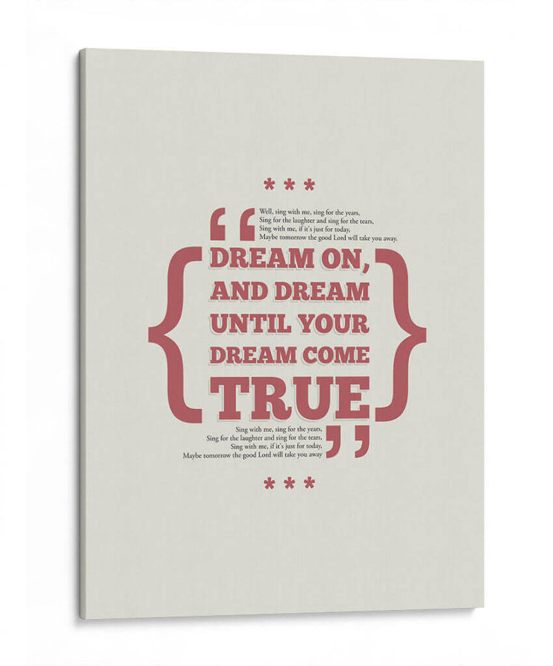 Dream On - Rahma Projekt | Cuadro decorativo de Canvas Lab