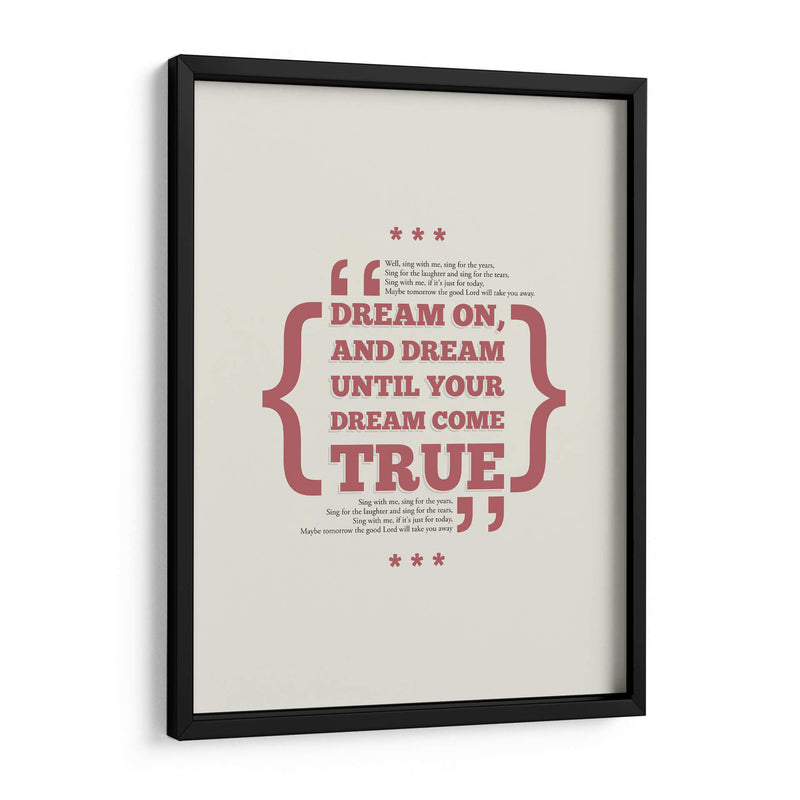 Dream On - Rahma Projekt | Cuadro decorativo de Canvas Lab