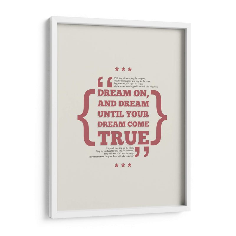 Dream On - Rahma Projekt | Cuadro decorativo de Canvas Lab