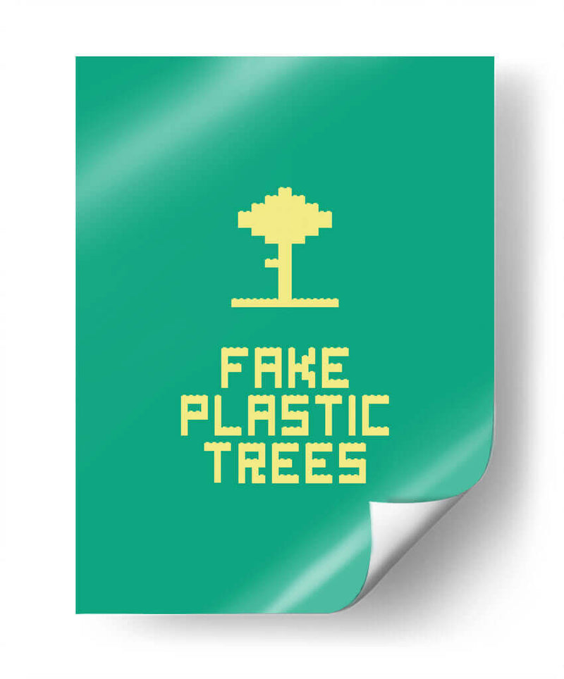 Fake Plastic Trees - Rahma Projekt | Cuadro decorativo de Canvas Lab