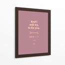 Fix You - Rahma Projekt | Cuadro decorativo de Canvas Lab