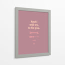 Fix You - Rahma Projekt | Cuadro decorativo de Canvas Lab