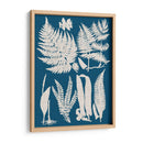 Ropa De Cama Y Helechos Azules I - Vision Studio | Cuadro decorativo de Canvas Lab