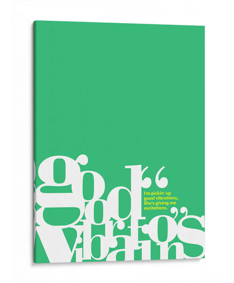 Good Vibrations - Rahma Projekt | Cuadro decorativo de Canvas Lab