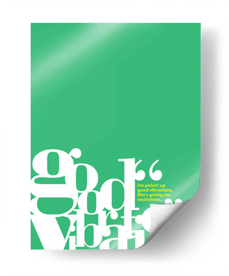 Good Vibrations - Rahma Projekt | Cuadro decorativo de Canvas Lab