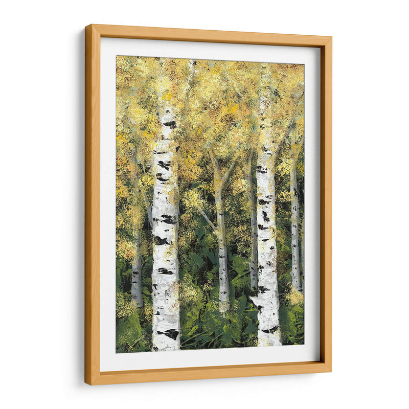 Birch Treeline I - Jade Reynolds | Cuadro decorativo de Canvas Lab