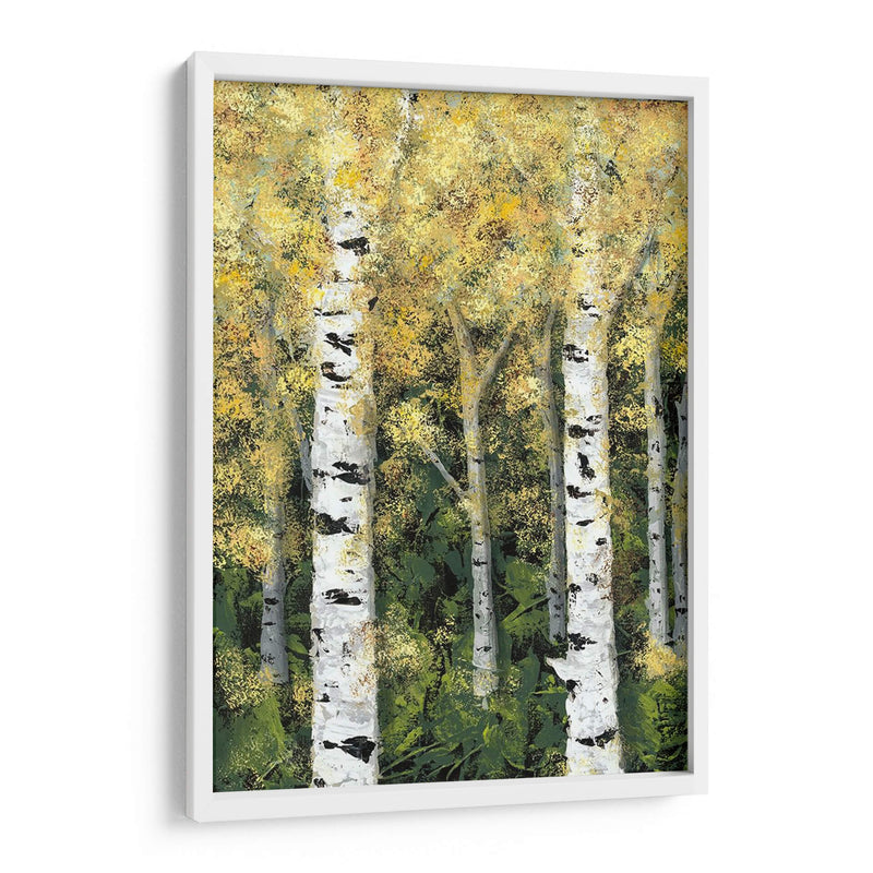 Birch Treeline I - Jade Reynolds | Cuadro decorativo de Canvas Lab