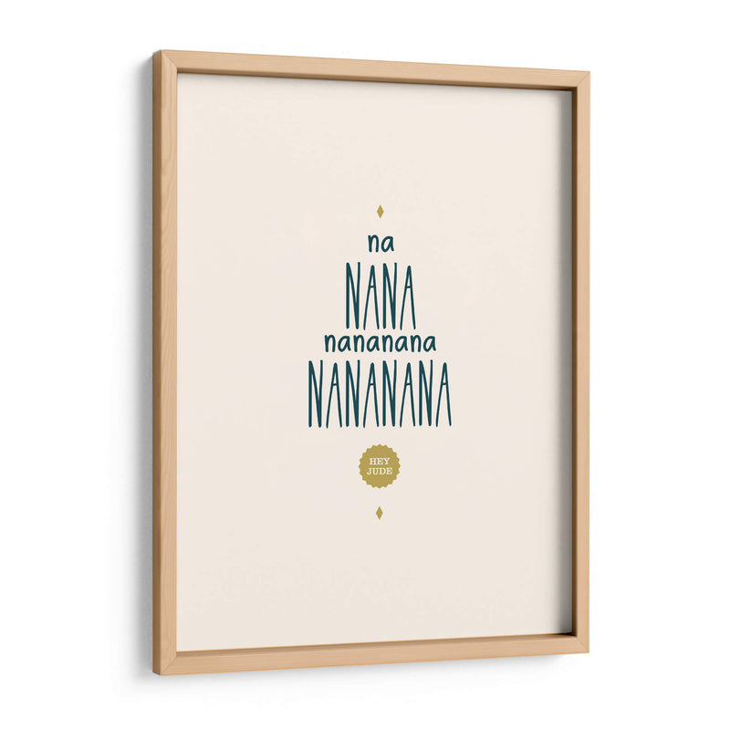 Hey Jude - Rahma Projekt | Cuadro decorativo de Canvas Lab