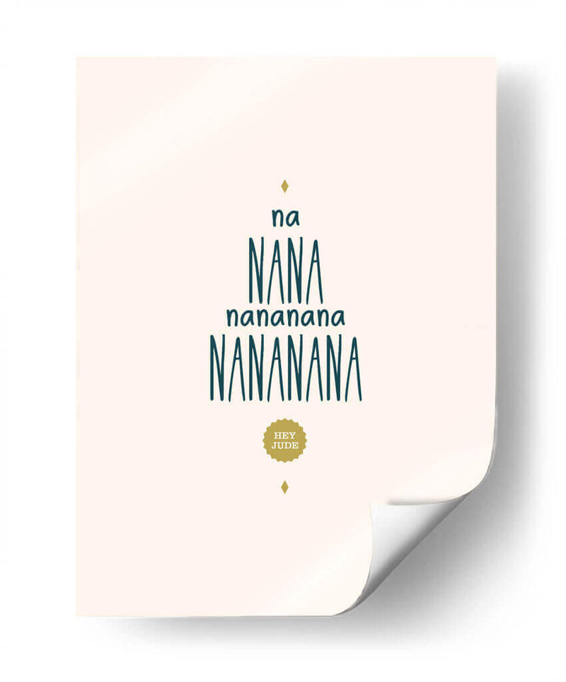 Hey Jude - Rahma Projekt | Cuadro decorativo de Canvas Lab