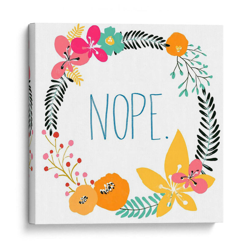 Florals Snarky I - June Erica Vess | Cuadro decorativo de Canvas Lab