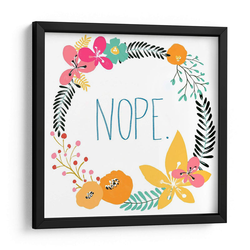 Florals Snarky I - June Erica Vess | Cuadro decorativo de Canvas Lab