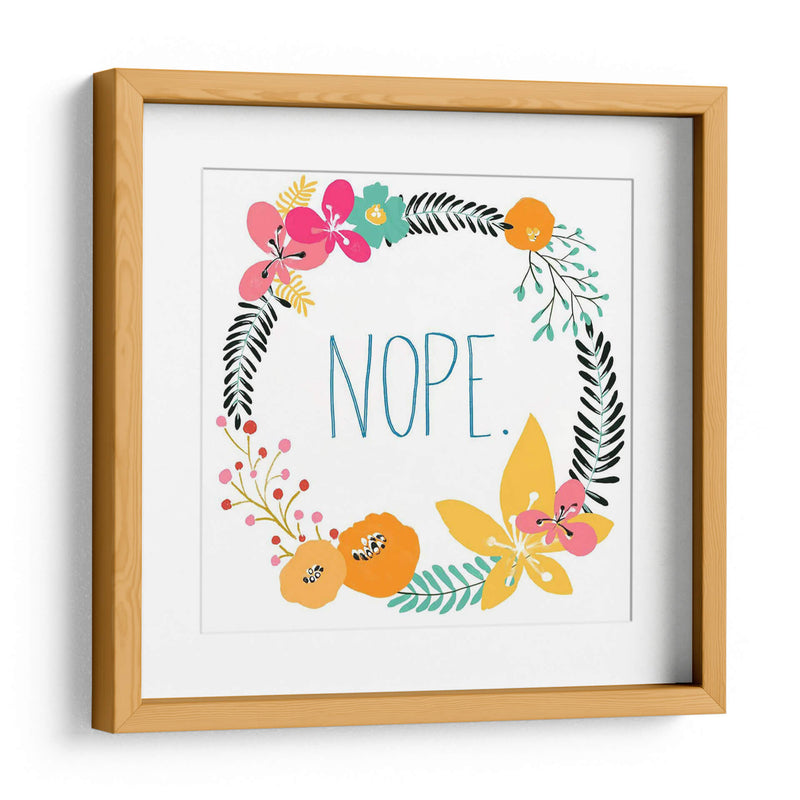 Florals Snarky I - June Erica Vess | Cuadro decorativo de Canvas Lab