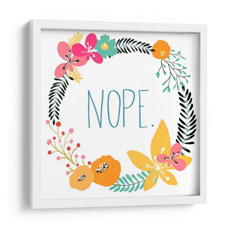 Florals Snarky I - June Erica Vess | Cuadro decorativo de Canvas Lab