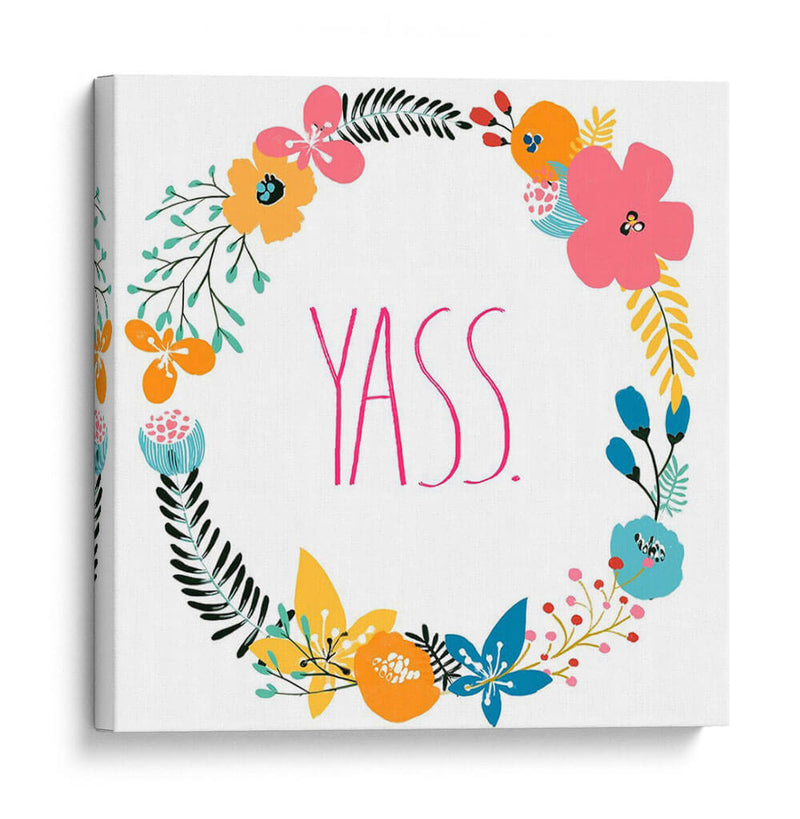 Snarky Florals Iii - June Erica Vess | Cuadro decorativo de Canvas Lab