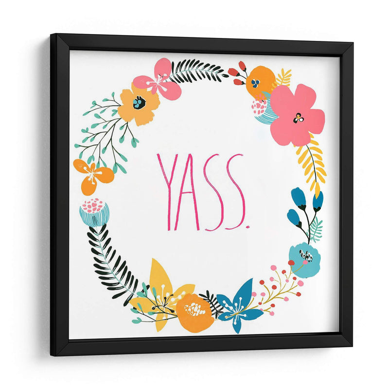 Snarky Florals Iii - June Erica Vess | Cuadro decorativo de Canvas Lab