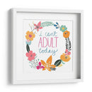 Floral Snarky V - June Erica Vess | Cuadro decorativo de Canvas Lab