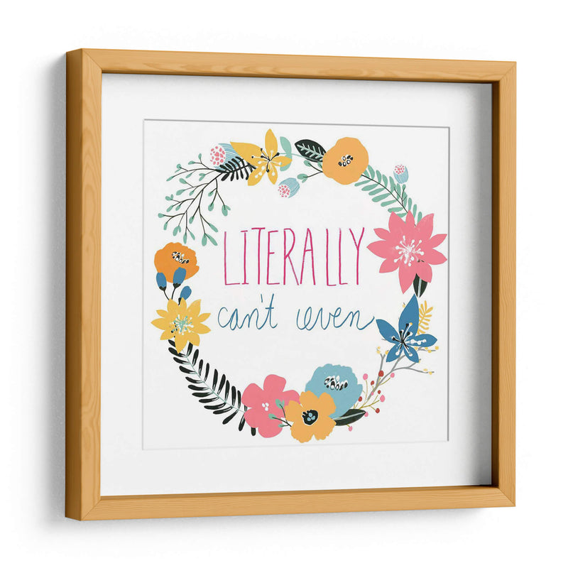 Florals Snarky Vi - June Erica Vess | Cuadro decorativo de Canvas Lab