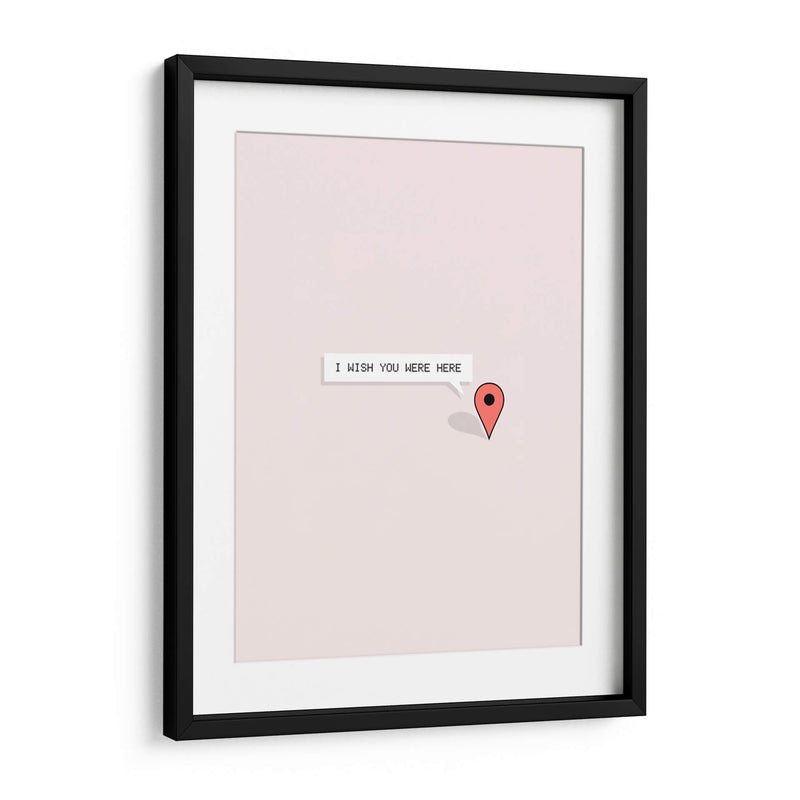 I Wish You Were Here - Rahma Projekt | Cuadro decorativo de Canvas Lab