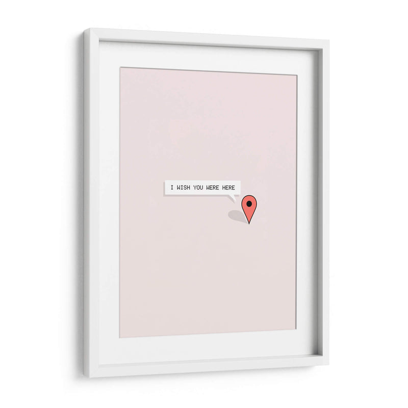 I Wish You Were Here - Rahma Projekt | Cuadro decorativo de Canvas Lab