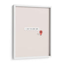 I Wish You Were Here - Rahma Projekt | Cuadro decorativo de Canvas Lab