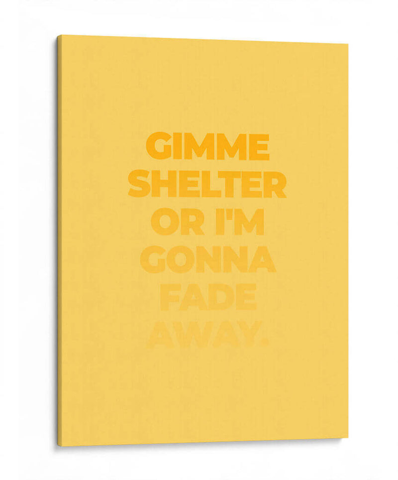 Im Gonna Fade Away - Rahma Projekt | Cuadro decorativo de Canvas Lab