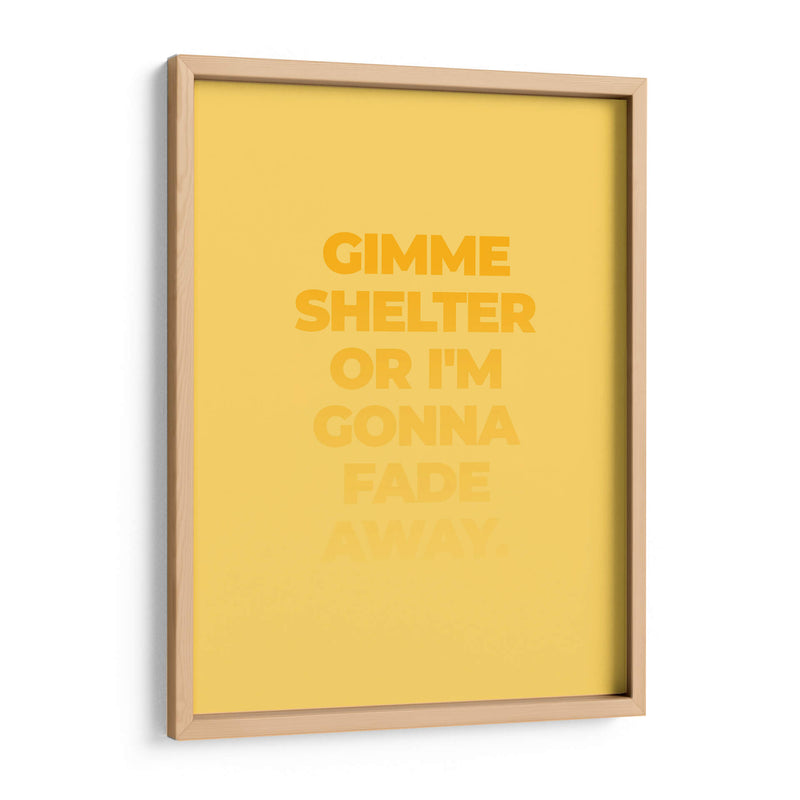 Im Gonna Fade Away - Rahma Projekt | Cuadro decorativo de Canvas Lab
