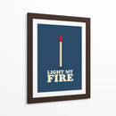 Light My Fire - Rahma Projekt | Cuadro decorativo de Canvas Lab