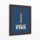 Light My Fire - Rahma Projekt | Cuadro decorativo de Canvas Lab