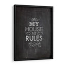 My house my rules - Rahma Projekt | Cuadro decorativo de Canvas Lab