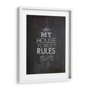 My house my rules - Rahma Projekt | Cuadro decorativo de Canvas Lab