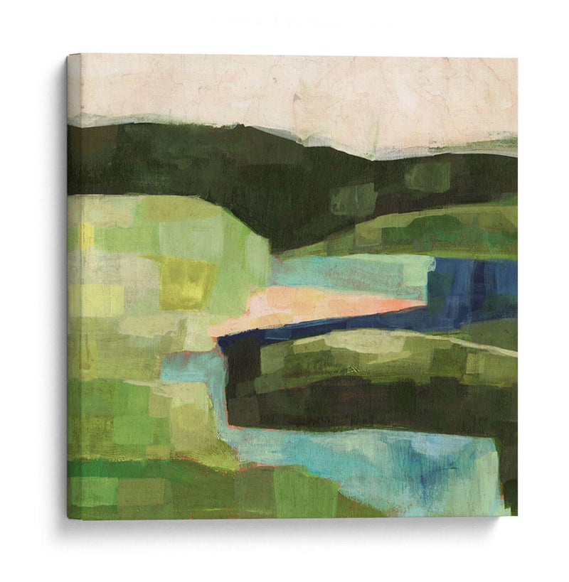 Patchwork Pastoral Ii - Victoria Borges | Cuadro decorativo de Canvas Lab