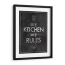 My kitchen my rules - Rahma Projekt | Cuadro decorativo de Canvas Lab