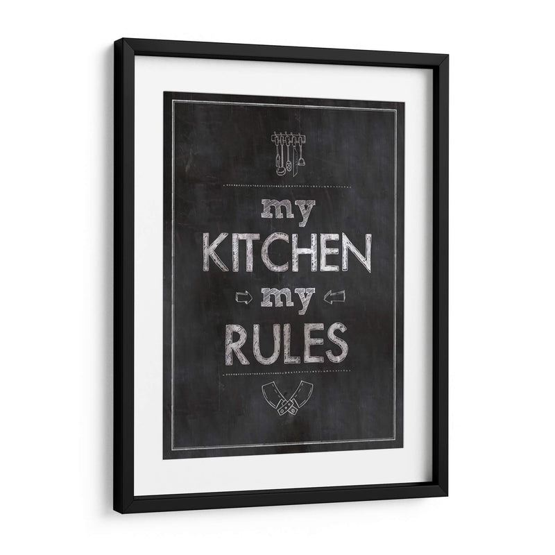 My kitchen my rules - Rahma Projekt | Cuadro decorativo de Canvas Lab
