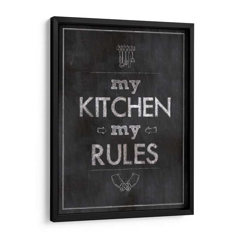 My kitchen my rules - Rahma Projekt | Cuadro decorativo de Canvas Lab