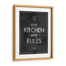 My kitchen my rules - Rahma Projekt | Cuadro decorativo de Canvas Lab