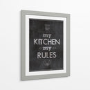 My kitchen my rules - Rahma Projekt | Cuadro decorativo de Canvas Lab