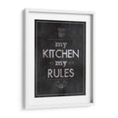 My kitchen my rules - Rahma Projekt | Cuadro decorativo de Canvas Lab