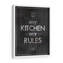 My kitchen my rules - Rahma Projekt | Cuadro decorativo de Canvas Lab