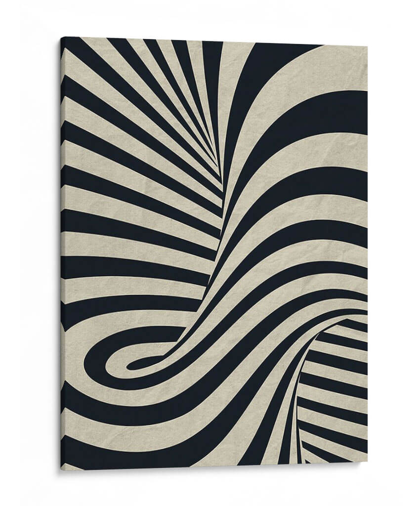 Remolinos Negros C - THE Studio | Cuadro decorativo de Canvas Lab