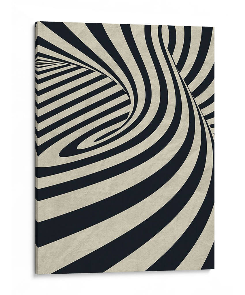 Remolinos Negros D - THE Studio | Cuadro decorativo de Canvas Lab