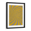 Amarillo Remolinos A - THE Studio | Cuadro decorativo de Canvas Lab